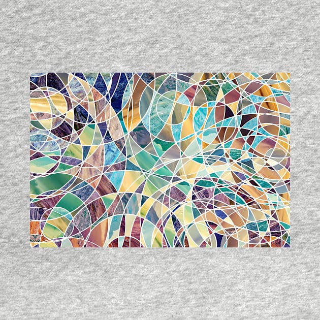 Modern abstract pastels by redwitchart